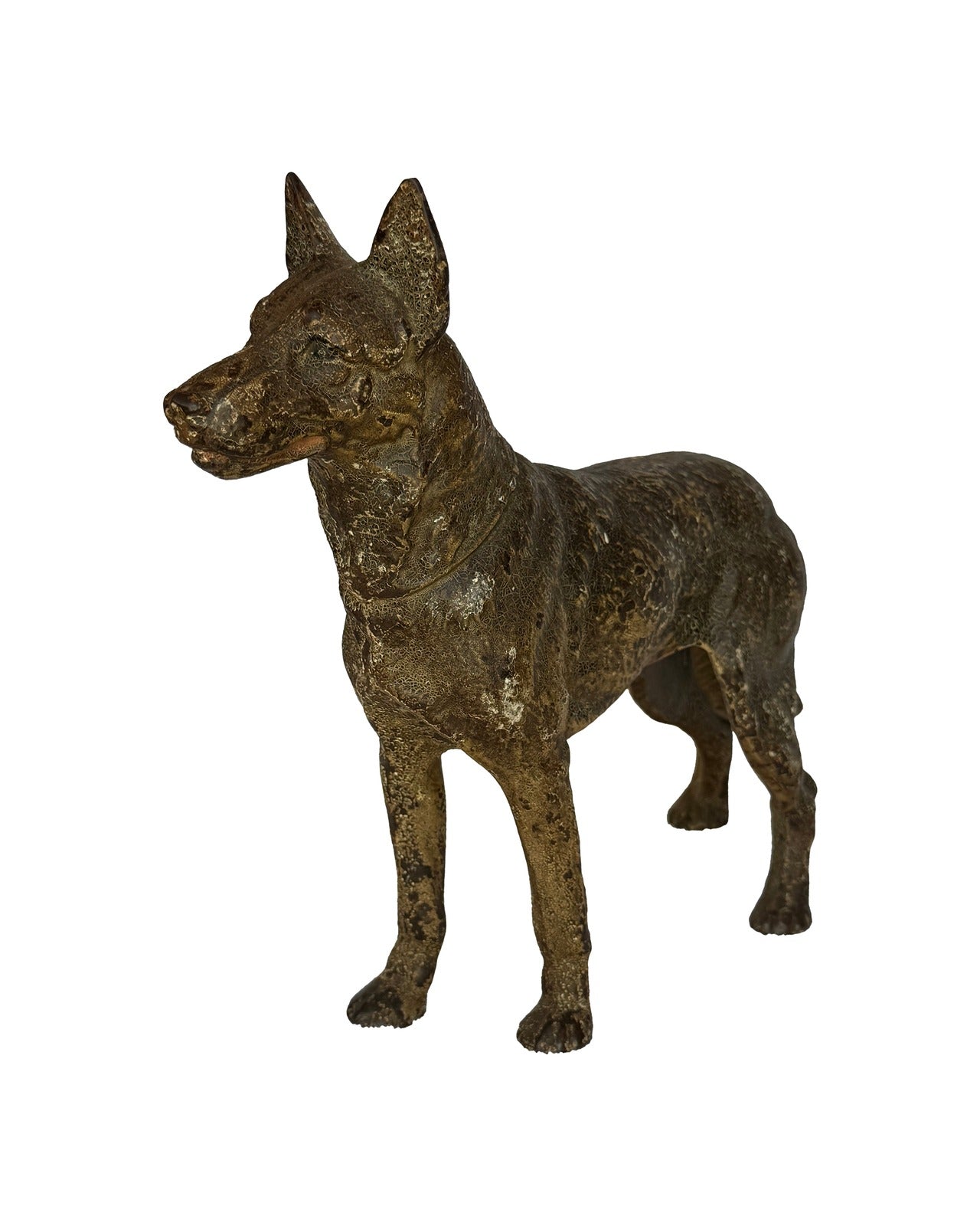 1930s Cast Iron German Shepherd