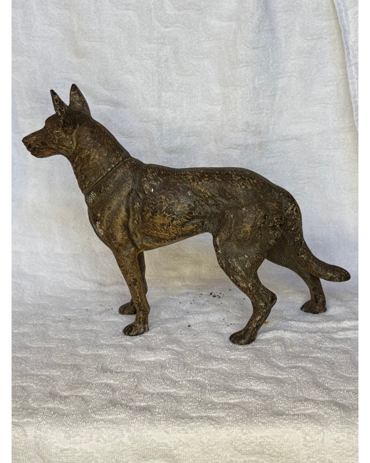 1930s Cast Iron German Shepherd