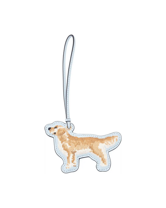 Embroidered Golden Retriever Charm