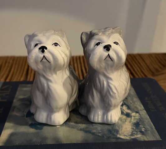 Terrier Salt & Pepper Shakers