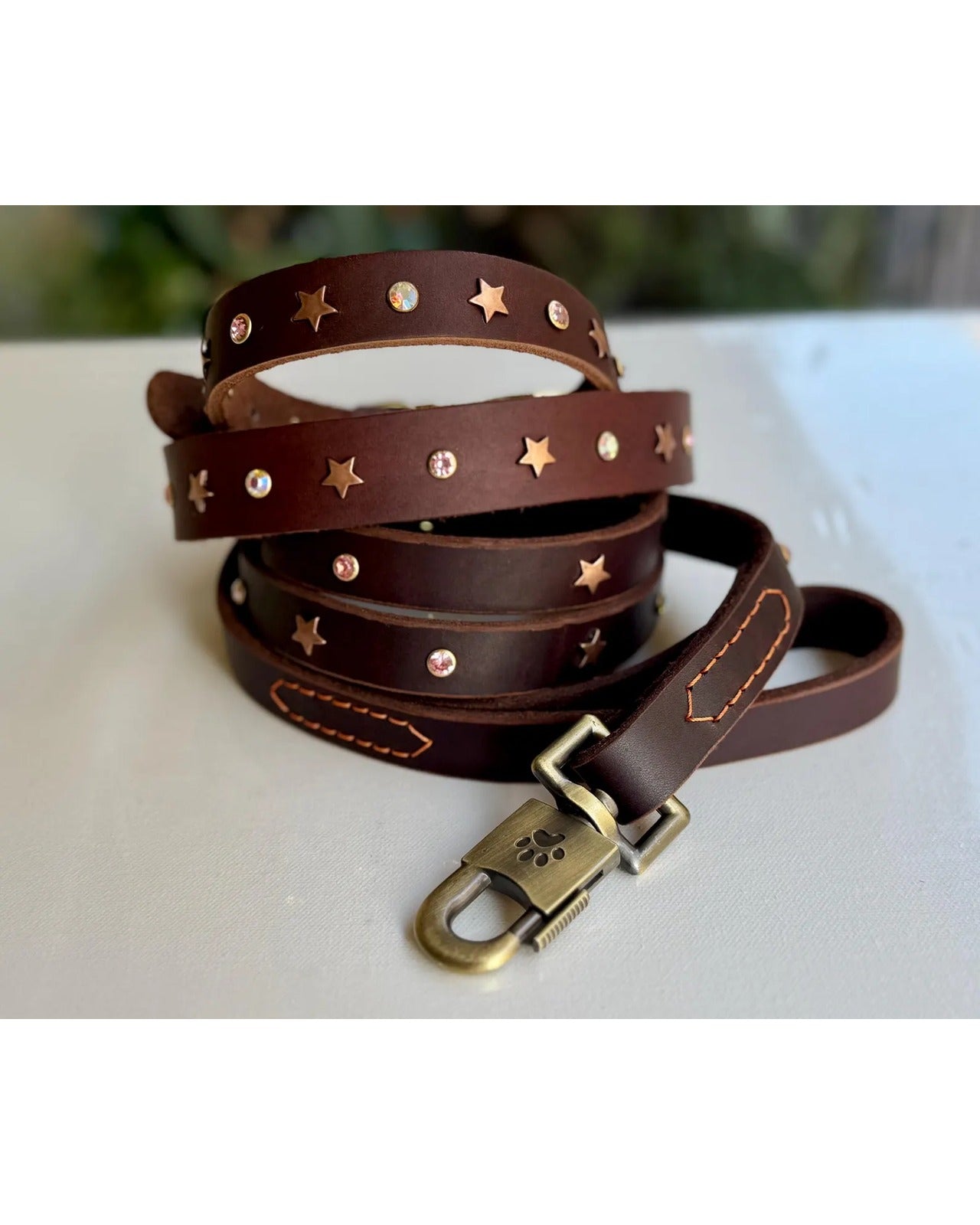 Bling Dog Collar / Leash Set
