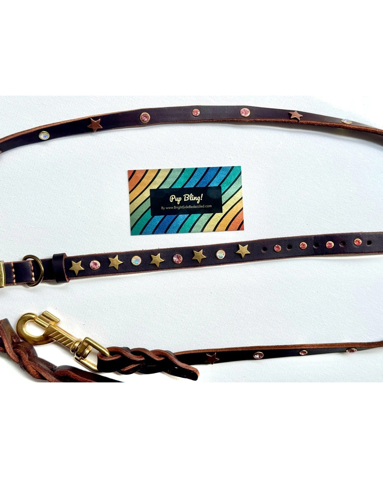 Bling Dog Collar / Leash Set