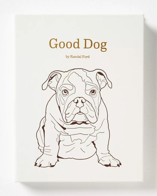 Good Dog Leather Coffee Table Book