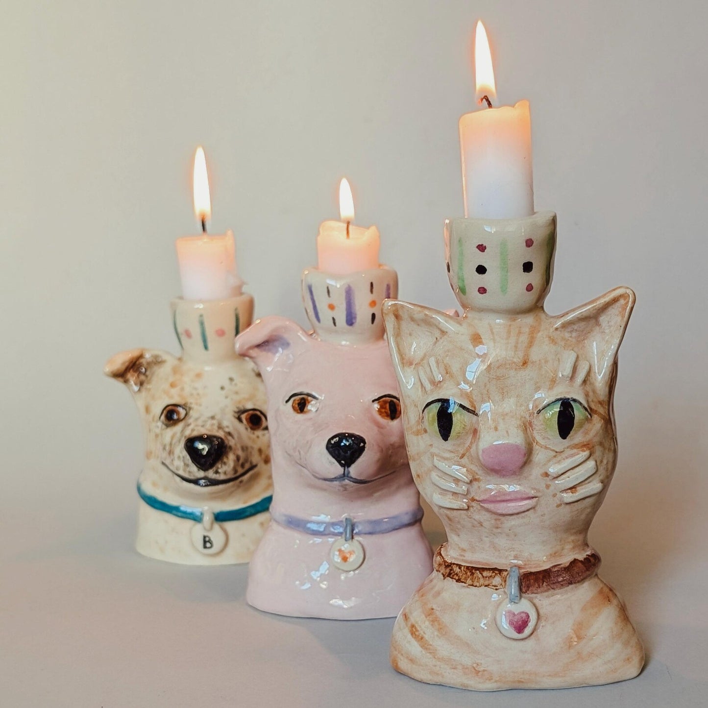 Your Dog As A Candle Holder
